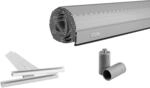 Schellenberg Rolladenpanzer Set PVC Mini, 60 x 80 cm, f&uuml;r 40 mm Stahlrohrwellen,