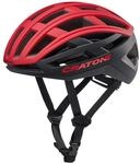 CRATONI Rennrad-/ Gravel Fahrradhelm C-AirLite, rot/schwarz