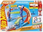 Mattel JFH36 - Hot Wheels - Spiral-Sprung Trackset mit Korkenzieher-Looping,
