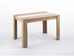 byLIVING Esstisch NORI, Breite 140 cm, Artisan Eiche (Eiche-Optik)/schwarz