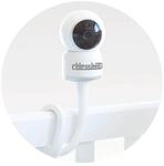 Chipolino Ersatzkamera Babyphone Atlas, Babyeinheit, flexibler Silikonst&auml;nder wei&szlig;