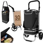 24MOVE&reg; Einkaufstrolley VEHLO 3in1 Trolley faltbarer Einkaufswagen mit K&uuml;hlfach,