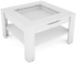 byLIVING Couchtisch RALPH, Breite 67 cm, wei&szlig;, Schubkasten und Glaseinlage