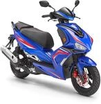 LuXXon F18 Motoroller - City Roller mit 50 ccm - 2,9 PS f&uuml;r max 45 km/h, blau