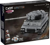 JAMARA CaDA Panzer Tiger 1:35 grau 2,4GHz Bricks