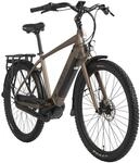 Adore ADORE E-Citybike 28" Alu Cityfahrrad CX-290 Mittelmotor 60NM / 15Ah Bronze matt