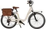 Via Veneto Elektro-Citybike MONOTUBO CLASSIC Lady 28 Zoll, beige