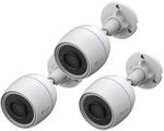 EZVIZ H3C 2MP WLAN Smart Home Kamera, 3er-Set