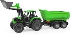 WORXX Traktor Deutz-Fahr Agrotron 7250 TTV mit Anh&auml;nger, Schaukarton