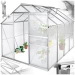 tectake&reg; Gew&auml;chshaus, 7,7 m&sup3;, UV-best&auml;ndig und w&auml;rmed&auml;mmend, 185 x 250 x 195 cm
