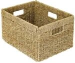 HMF Aufbewahrungskorb, Korb aus Seegras passend f&uuml;r Billy, 35 x 25 x 20 cm