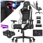 KESSER&reg; Gaming Stuhl Ergonomisch B&uuml;rostuhl mit Kopfst&uuml;tze & Lendenkissen Racing