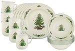 Seltmann Weiden Fr&uuml;hst&uuml;cks-Set Marieluise Weihnachten 18er Set