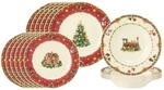 Seltmann Weiden Teller-Set Marieluise Weihnachtsnostalgie 18-tlg.