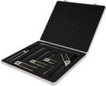 Ulmia Pr&auml;zisions-Winkel-Set Black Edition inkl. Koffer, Pr&auml;zisionswinkel