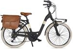 Via Veneto Elektro-Citybike MONOTUBO Classic Lady 24 Zoll, NERO POLV. CAFFE'