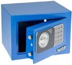 HMF M&ouml;beltresor, Tresor mit Elektronikschloss, 23 x 17 x 17 cm, Blau