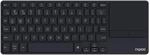 RAPOO E2810M Smart TV Multi-Media Wireless metal Keyboard black DE