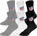 NFL SHIELD 3Pack Crew Socks Unisex Socken