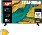 Telefunken XF40TP900S Fernseher 40 Zoll Smart TV powered by TiVo Full HD HDR TV HD+ 6