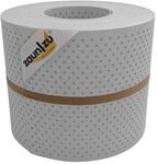 zaun zu&reg; Sichtschutzstreifen PP Premium Gelocht 15 Prozent Streifen Lichtgrau 26m