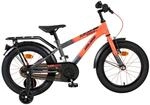 Volare Kinderfahrrad Thombike f&uuml;r Jungen 16 Zoll Kinderrad in Orange-Grau