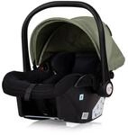 Chipolino Babyschale Vista i-Size (40-87cm) Gruppe 0+, Sonnendach, 3D-Kissen gr&uuml;n
