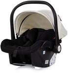 Chipolino Babyschale Vista i-Size (40-87cm) Gruppe 0+, Sonnendach, 3D-Kissen wei&szlig;