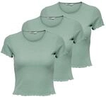 ONLEMMA SHORT TOP 3P Damen T-Shirt