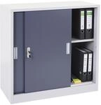Aktenschrank Preston MCW-F41, Stahlschrank B&uuml;roschrank, mit abschlie&szlig;baren
