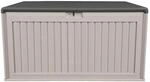 Westmann Kunststoff Gartenbox Alba 380 L Creme 63x128x64cm
