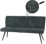 Sitzbank MCW-K16, Esszimmerbank Bank Polsterbank, R&uuml;ckenlehne Stoff/Textil Chenille