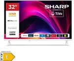 Sharp 32HE2745EW Fernseher 32 Zoll Smart TV powered by TiVo - HDR Fernseher mit HD