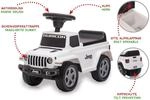 JAMARA Rutscher Jeep&reg; Gladiator wei&szlig;