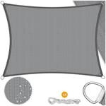 KESSER&reg; Sonnensegel Sonnenschutz Windschutz HDPE Gewebe wasserabweisend &