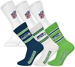 NFL 6Pack Crew Socks Unisex Socken