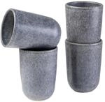Gipfelst&uuml;ck Kaffeebecher-Set, Steinzeug Moos'N'Stein