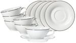 Ritzenhoff & Breker Teetassen mit Untertassen Ostfriese 100 ml 6er Set