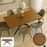Esszimmertisch MCW-O57, Ausziehtisch Esstisch, Eisen MDF ausziehbar 160-200x90cm ~