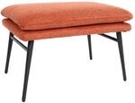 Hocker MCW-L62, Sitzhocker Fu&szlig;ablage Ottomane Polsterhocker, 38x56x40cm Stoff/Textil