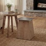 Hocker MCW-L76, Sitzhocker Holzhocker, Industrial Massiv-Holz MVG-zertifiziert,...