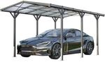 GFP Carport 2,85x5,05m Auto Unterstand Aluminium Anthrazit