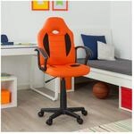 HTI-Living Schreibtischstuhl h&ouml;henverstellbar Daytona Junior Orange