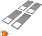 4er Set Unterbauleuchte TooFlat neutralwei&szlig;