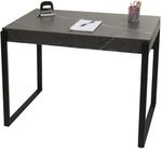 Schreibtisch MCW-L53, B&uuml;rotisch Computertisch Arbeitstisch, Metall 100x54cm ~