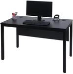 Schreibtisch MCW-E94, B&uuml;rotisch Computertisch 120x60cm ~ schwarz