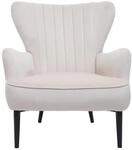 Lounge-Sessel MCW-K37, Cocktailsessel Polstersessel Sessel, Samt (280g/m&sup2;) ~