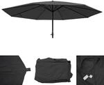 Bezug f&uuml;r Sonnenschirm Carpi Pro, Gastronomie Marktschirm &Oslash; 5m, Polyester ~