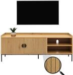 TV-Rack MCW-O39, TV-Board Fernsehtisch Lowboard TV-Schrank Kommode, Melamin MDF