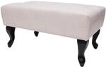 Ottomane Chesterfield Oxford, Sitzhocker Fu&szlig;ablage Hocker, wasserabweisend